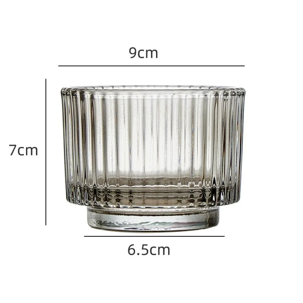 Glass Tealight & Votive Candle Holders