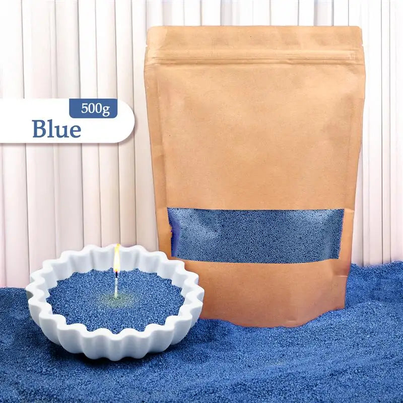 Colourful Granular Wax