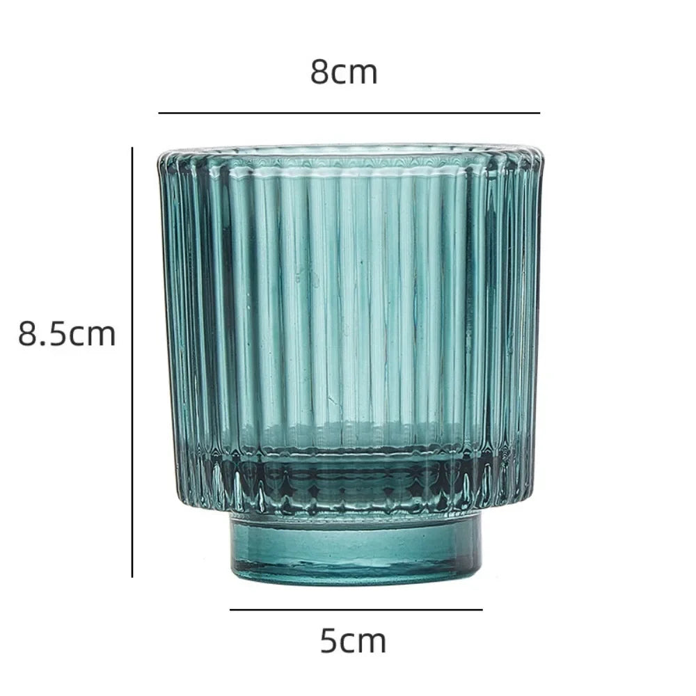 Glass Tealight & Votive Candle Holders
