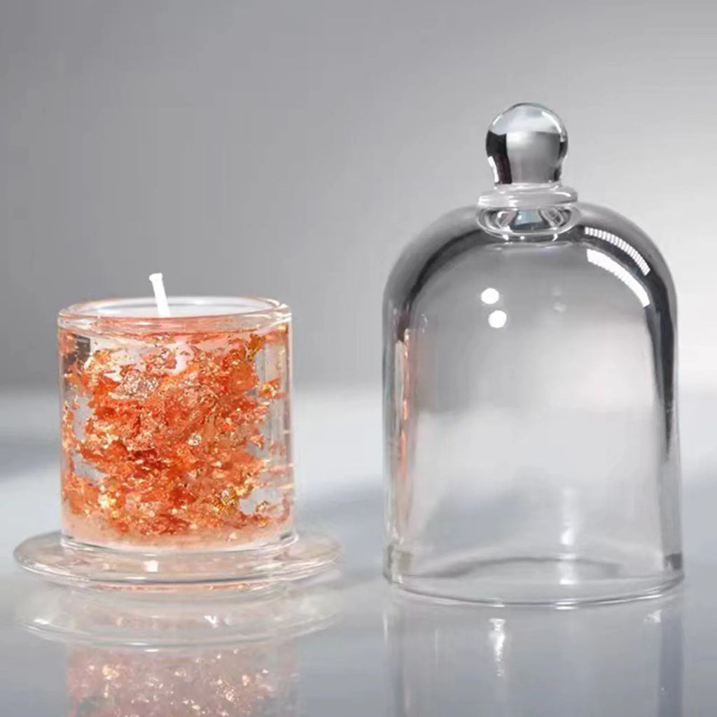 Glass Candle Holder