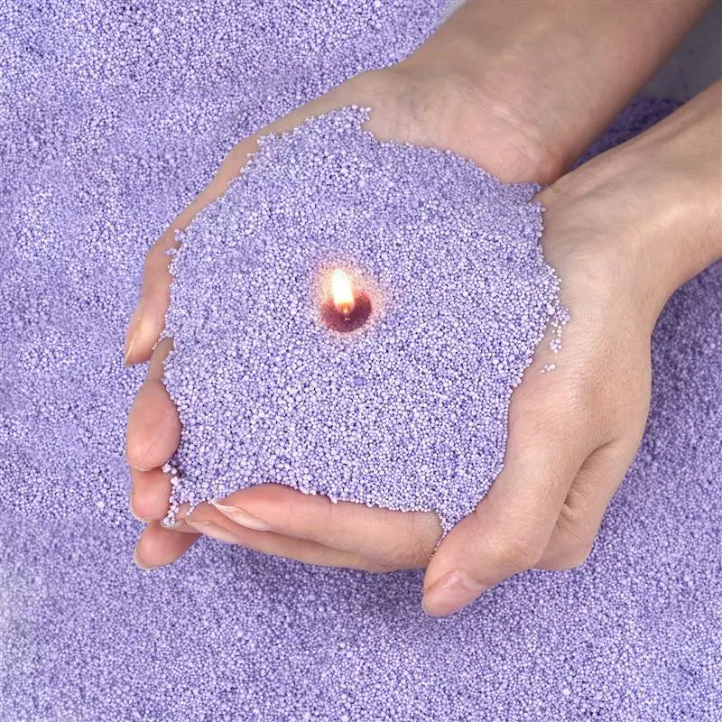 Colourful Granular Wax