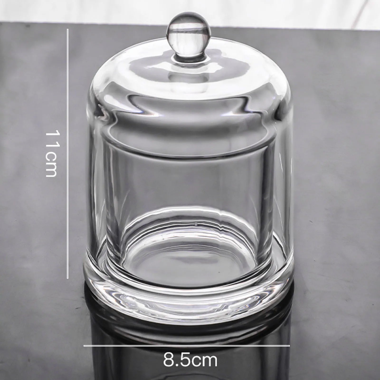 Glass Candle Holder
