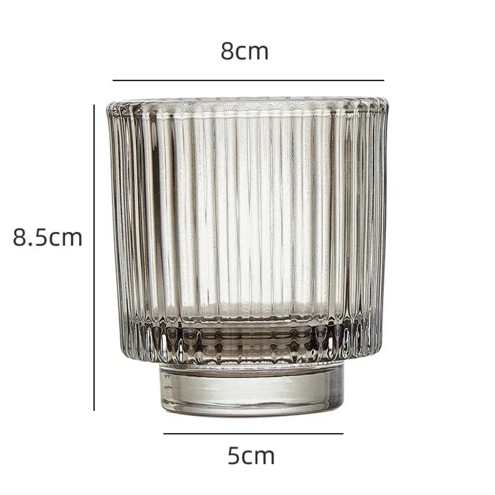 Glass Tealight & Votive Candle Holders