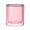 Clear Glass Candles Cup