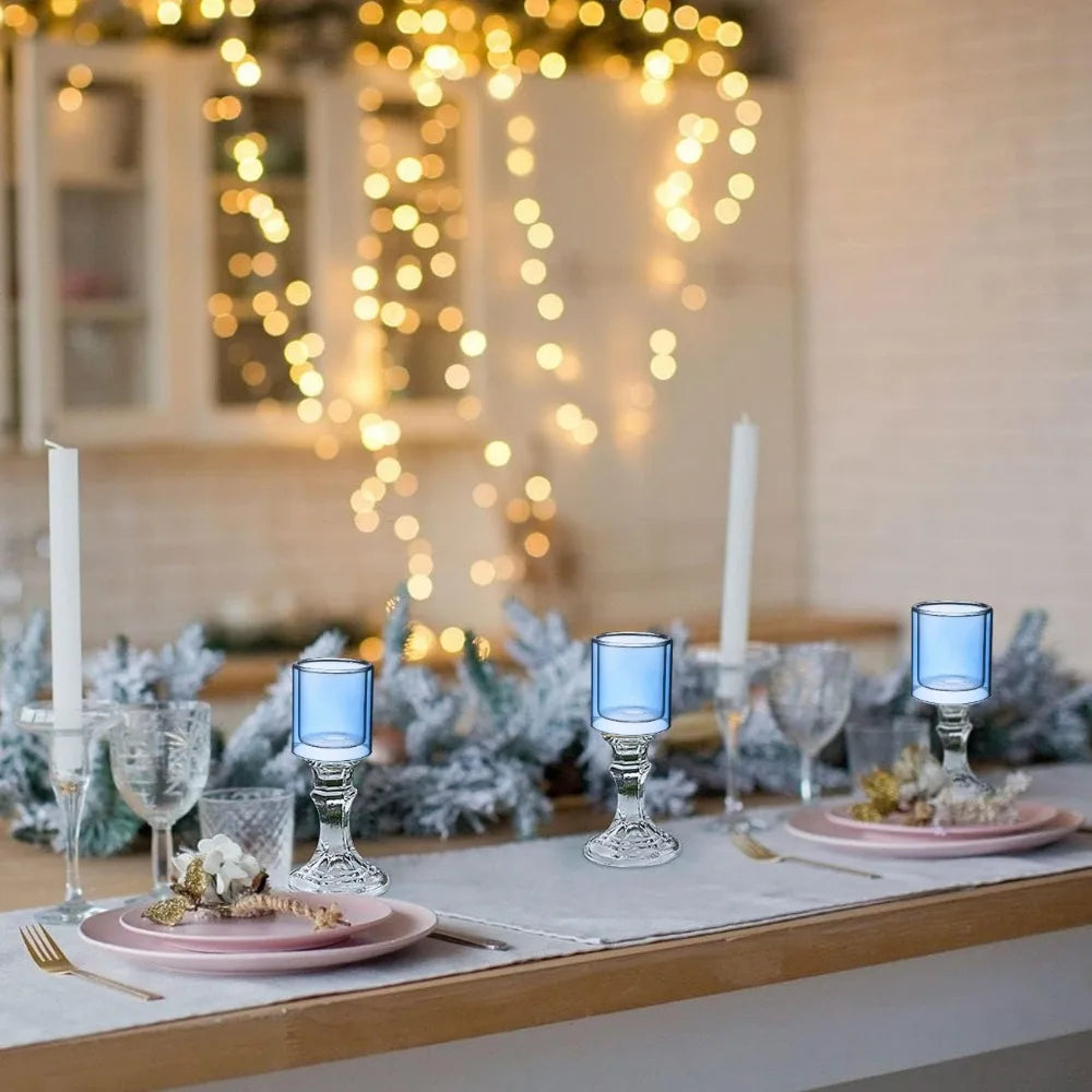 Clear Glass Candles Cup