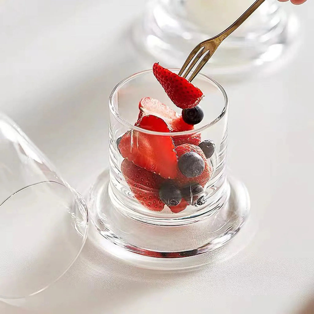 Glass Candle Holder