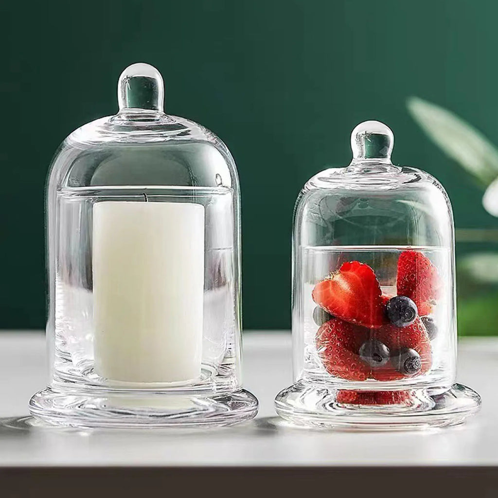 Glass Candle Holder